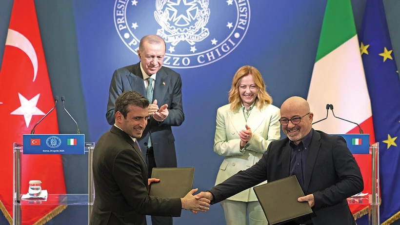 İTALYA VE TÜRKİYE TİCARET HEDEFİ 40 MİLYAR