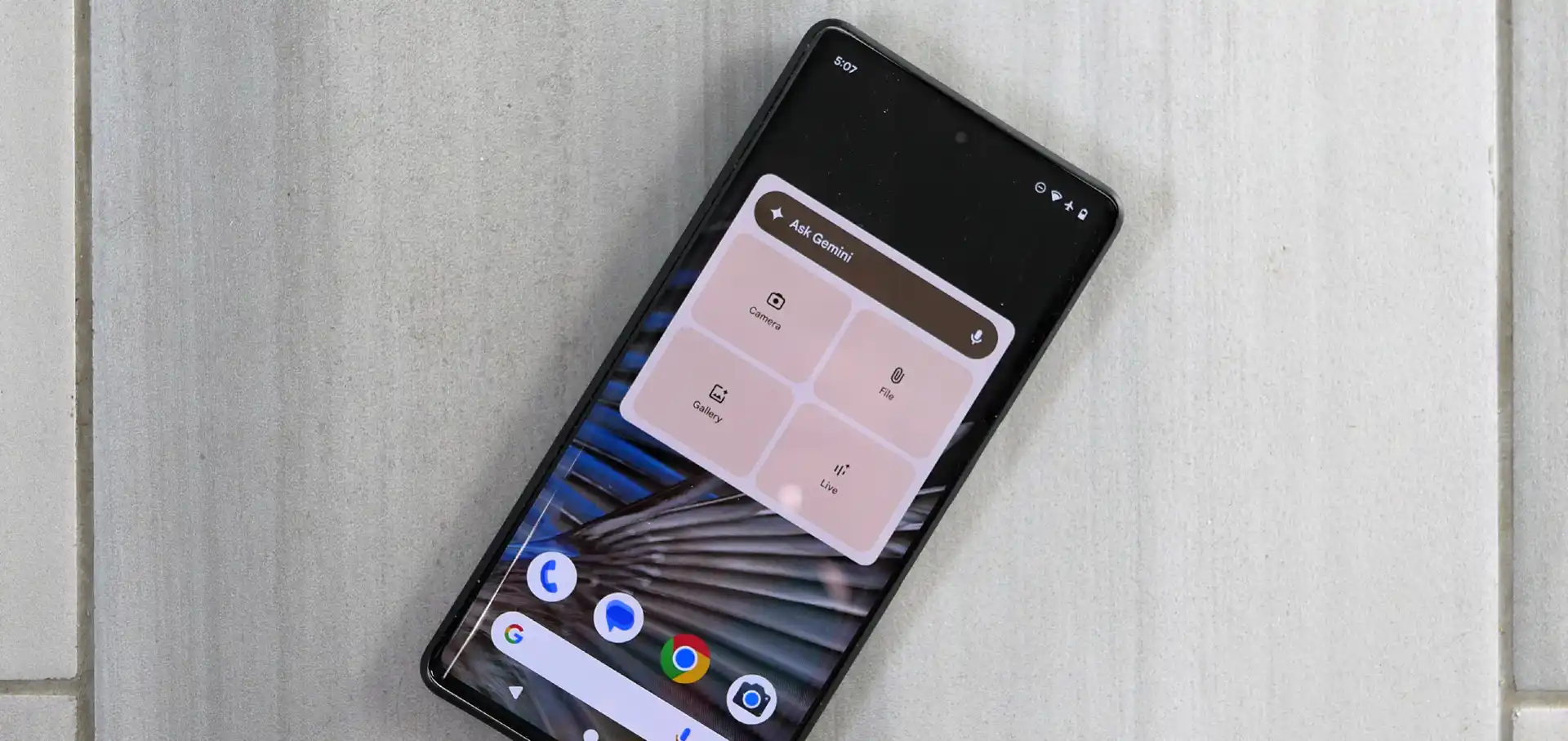 Gemini’ye Özel Android Widgetı Geliyor