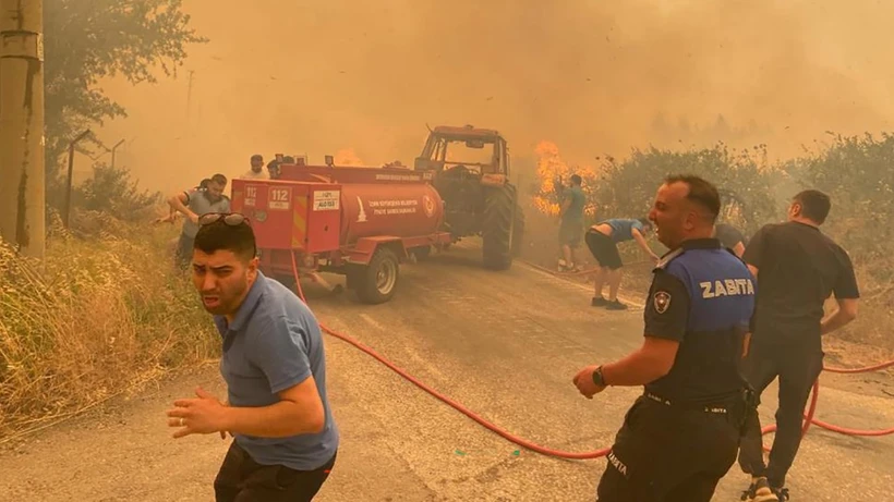 5 Mahalle Kapanan İzmir Yangını Bilançosu